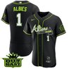 Men's Atlanta Braves Atliens Flex Base Jersey - All Stitched