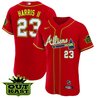 Men's Atlanta Braves Atliens Flex Base Jersey - All Stitched