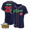 Men's Atlanta Braves Atliens Flex Base Jersey - All Stitched