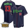 Men's Atlanta Braves Atliens Cool Base Jersey - All Stitched