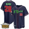 Men's Atlanta Braves Atliens Cool Base Jersey - All Stitched