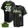Men's Atlanta Braves Atliens Cool Base Jersey - All Stitched