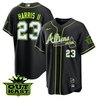 Men's Atlanta Braves Atliens Cool Base Jersey - All Stitched