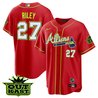 Men's Atlanta Braves Atliens Cool Base Jersey - All Stitched