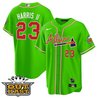 Men's Atlanta Braves Atliens Cool Base Jersey - All Stitched