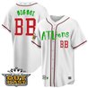 Men's Atlanta Braves Atliens Cool Base Jersey - All Stitched