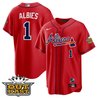 Men's Atlanta Braves Atliens Cool Base Jersey V2 - All Stitched