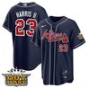 Men's Atlanta Braves Atliens Cool Base Jersey V2 - All Stitched