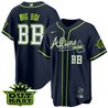 Men's Atlanta Braves Atliens Cool Base Jersey V2 - All Stitched