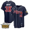 Men's Atlanta Braves Atliens Cool Base Jersey V2 - All Stitched