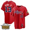 Men's Atlanta Braves Atliens Cool Base Jersey V2 - All Stitched