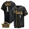 Men's Atlanta Braves Atliens Cool Base Jersey V2 - All Stitched