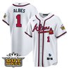 Men's Atlanta Braves Atliens Cool Base Jersey V2 - All Stitched
