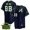Men's Atlanta Braves Atliens The A Cool Base Jersey - All Stitched
