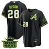 Men's Atlanta Braves Atliens The A Cool Base Jersey - All Stitched