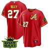 Men's Atlanta Braves Atliens The A Cool Base Jersey - All Stitched
