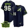 Men's Atlanta Braves Atliens The A Cool Base Jersey - All Stitched