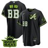 Men's Atlanta Braves Atliens The A Cool Base Jersey - All Stitched