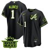 Men's Atlanta Braves Atliens The A Cool Base Jersey - All Stitched