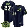 Youth's Atlanta Braves Atliens The A Cool Base Jersey - All Stitched