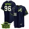 Youth's Atlanta Braves Atliens The A Cool Base Jersey - All Stitched