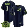 Youth's Atlanta Braves Atliens The A Cool Base Jersey - All Stitched