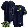 Youth's Atlanta Braves Atliens The A Cool Base Jersey - All Stitched