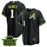 Youth's Atlanta Braves Atliens The A Cool Base Jersey - All Stitched