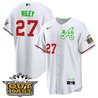 Youth's Atlanta Braves Atliens The A Cool Base Jersey - All Stitched
