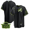 Youth's Atlanta Braves Atliens The A Cool Base Jersey - All Stitched