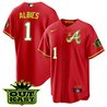 Youth's Atlanta Braves Atliens The A Cool Base Jersey - All Stitched