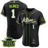 Youth's Atlanta Braves Atliens Flex Base Jersey - All Stitched