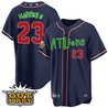 Youth's Atlanta Braves Atliens Cool Base Jersey - All Stitched