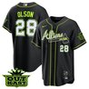 Youth's Atlanta Braves Atliens Cool Base Jersey - All Stitched