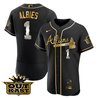 Men's Atlanta Braves Atliens Flex Base Jersey V2 - All Stitched