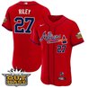 Men's Atlanta Braves Atliens Flex Base Jersey V2 - All Stitched