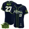 Men's Atlanta Braves Atliens Flex Base Jersey V2 - All Stitched