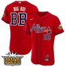 Men's Atlanta Braves Atliens Flex Base Jersey V2 - All Stitched