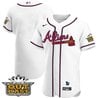 Men's Atlanta Braves Atliens Flex Base Jersey V2 - All Stitched