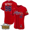 Men's Atlanta Braves Atliens Flex Base Jersey V2 - All Stitched