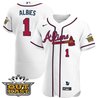 Men's Atlanta Braves Atliens Flex Base Jersey V2 - All Stitched