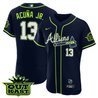 Men's Atlanta Braves Atliens Flex Base Jersey V2 - All Stitched