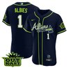 Men's Atlanta Braves Atliens Flex Base Jersey V2 - All Stitched
