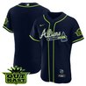 Men's Atlanta Braves Atliens Flex Base Jersey V2 - All Stitched