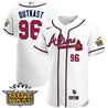 Men's Atlanta Braves Atliens Flex Base Jersey V2 - All Stitched
