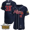 Men's Atlanta Braves Atliens Flex Base Jersey V2 - All Stitched