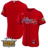 Men's Atlanta Braves Atliens Flex Base Jersey V2 - All Stitched