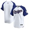 Men's Los Angeles Dodgers Gold Trim Vapor Premier Limited Jersey - All Stitched