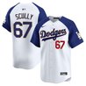 Men's Los Angeles Dodgers Gold Trim Vapor Premier Limited Jersey - All Stitched