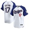Men's Los Angeles Dodgers Gold Trim Vapor Premier Limited Jersey - All Stitched